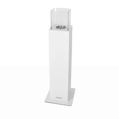 Lareira a Bioetanol CAPRI 110 – Coluna Branca para Interior e Exterior