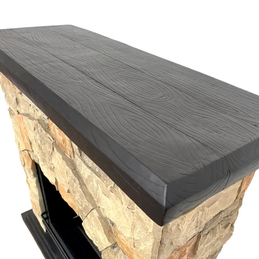 Lareira a Bioetanol de Chão BELLUNO – Efeito Pedra Decorativa