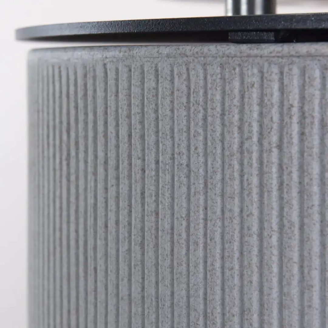 Lareira a Bioetanol de Chão MODIGLIANI Cinza – Interior e Exterior