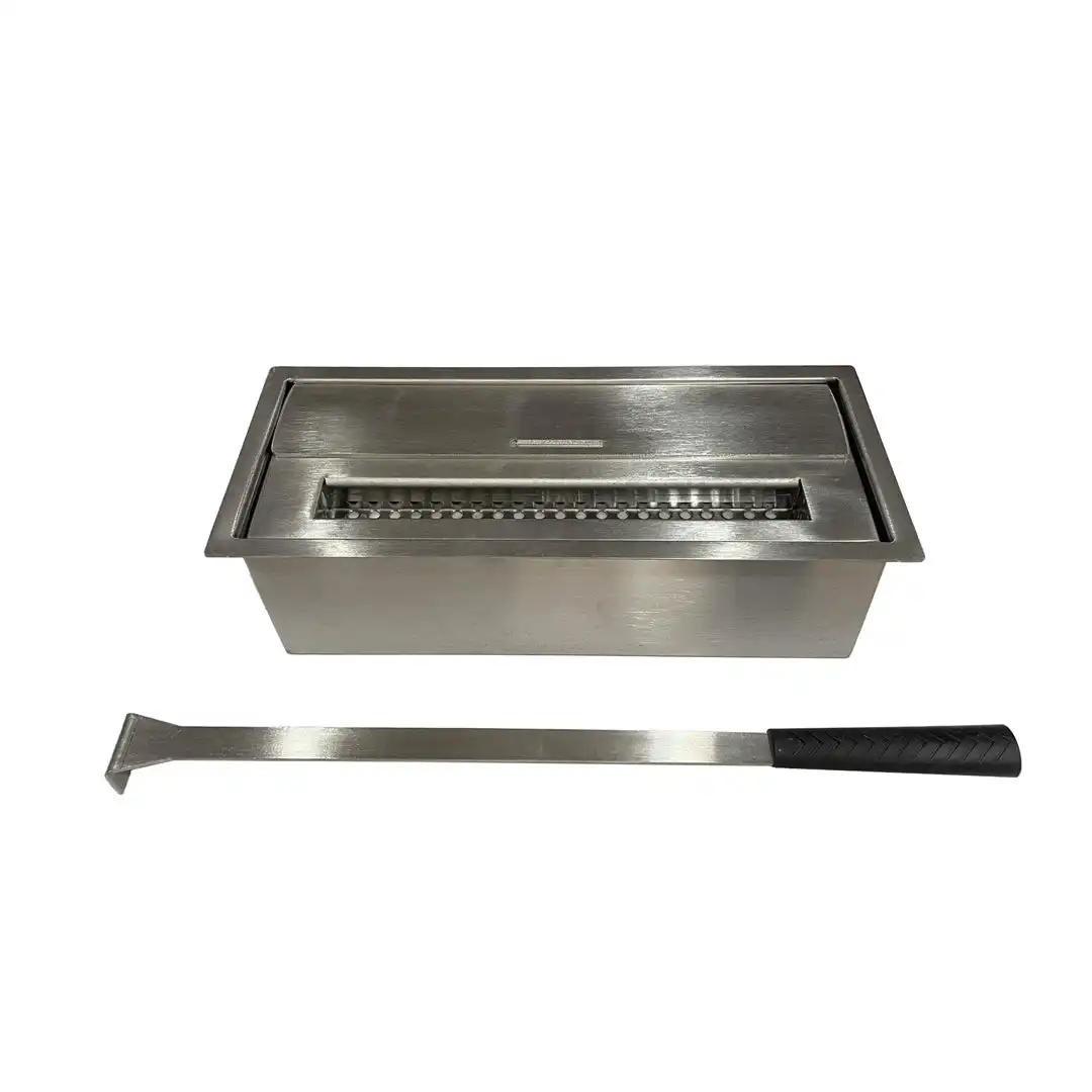 Queimador a Bioetanol 1,5L em Aço Inoxidável