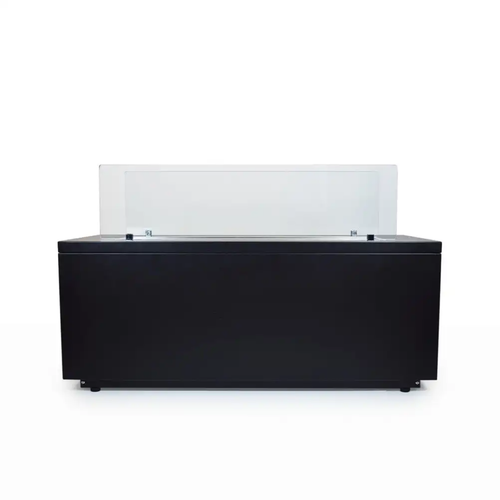 Lareira a Bioetanol de Chão CARAVAGGIO – 100 cm, Preto, Inox 4.5L