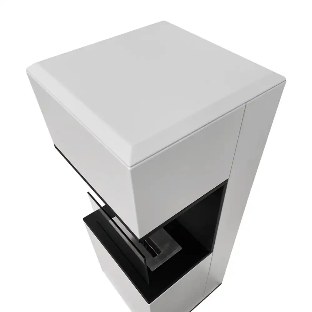 Lareira a Bioetanol de Coluna OSLO – 100 cm, Branco