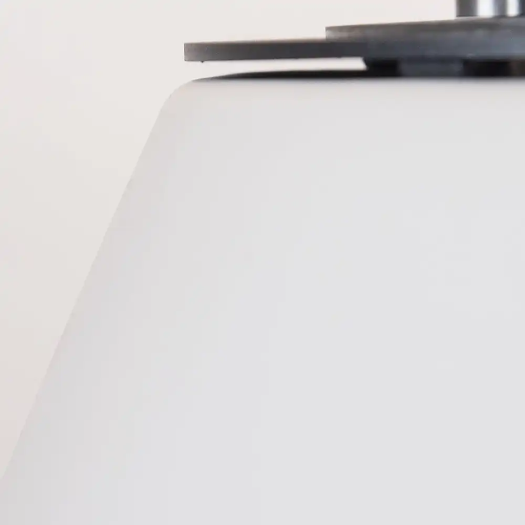 Lareira a Bioetanol de Chão STROMBOLI Branca – Interior e Exterior